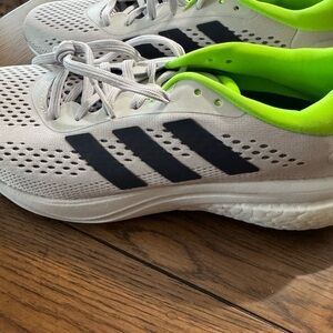 Adidas Men's Running Shoes - White and Black